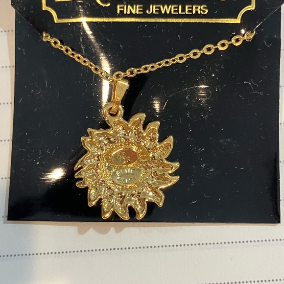Lindenwold Fine Jewelers Sunflower Necklace - Picture 2 of 3